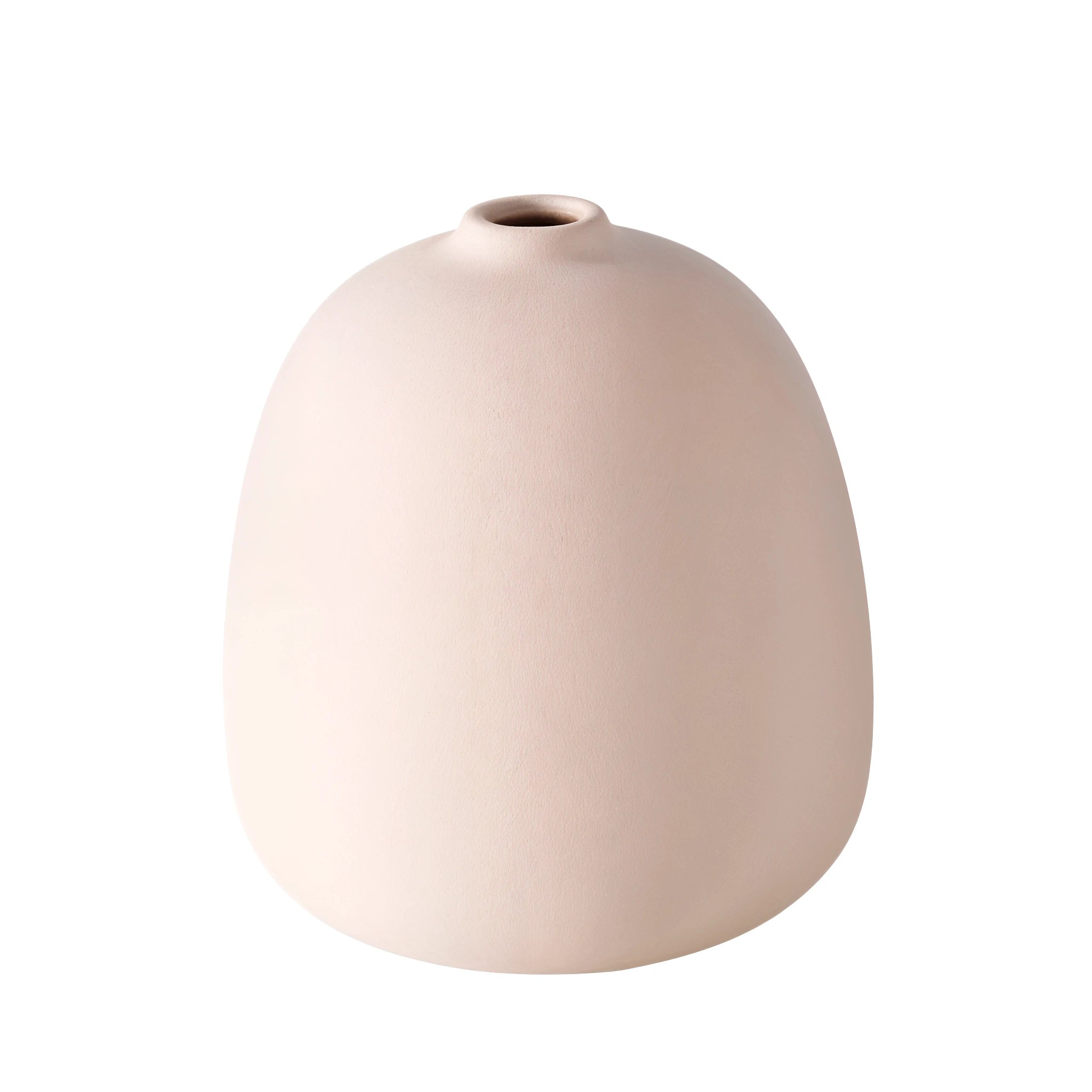🏺 Vase Nomia – Grès Beige Naturel Texturé | Carton de 4 unités