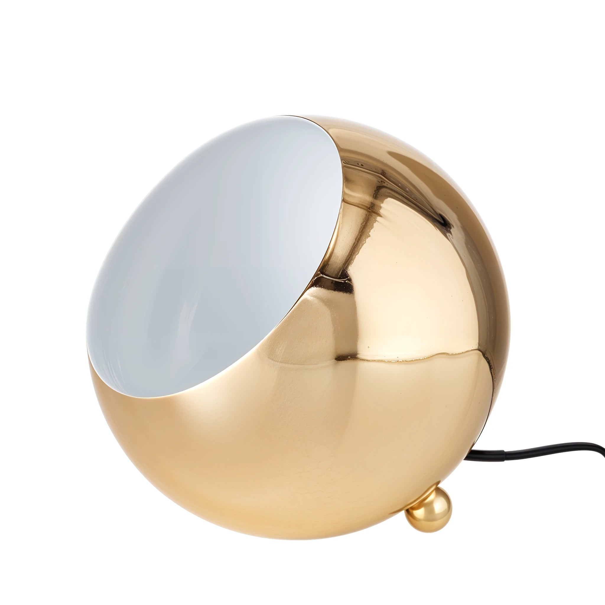 💡 Lampe à Poser Missy – Fer Doré Patiné Cubique | Carton de 6 unités