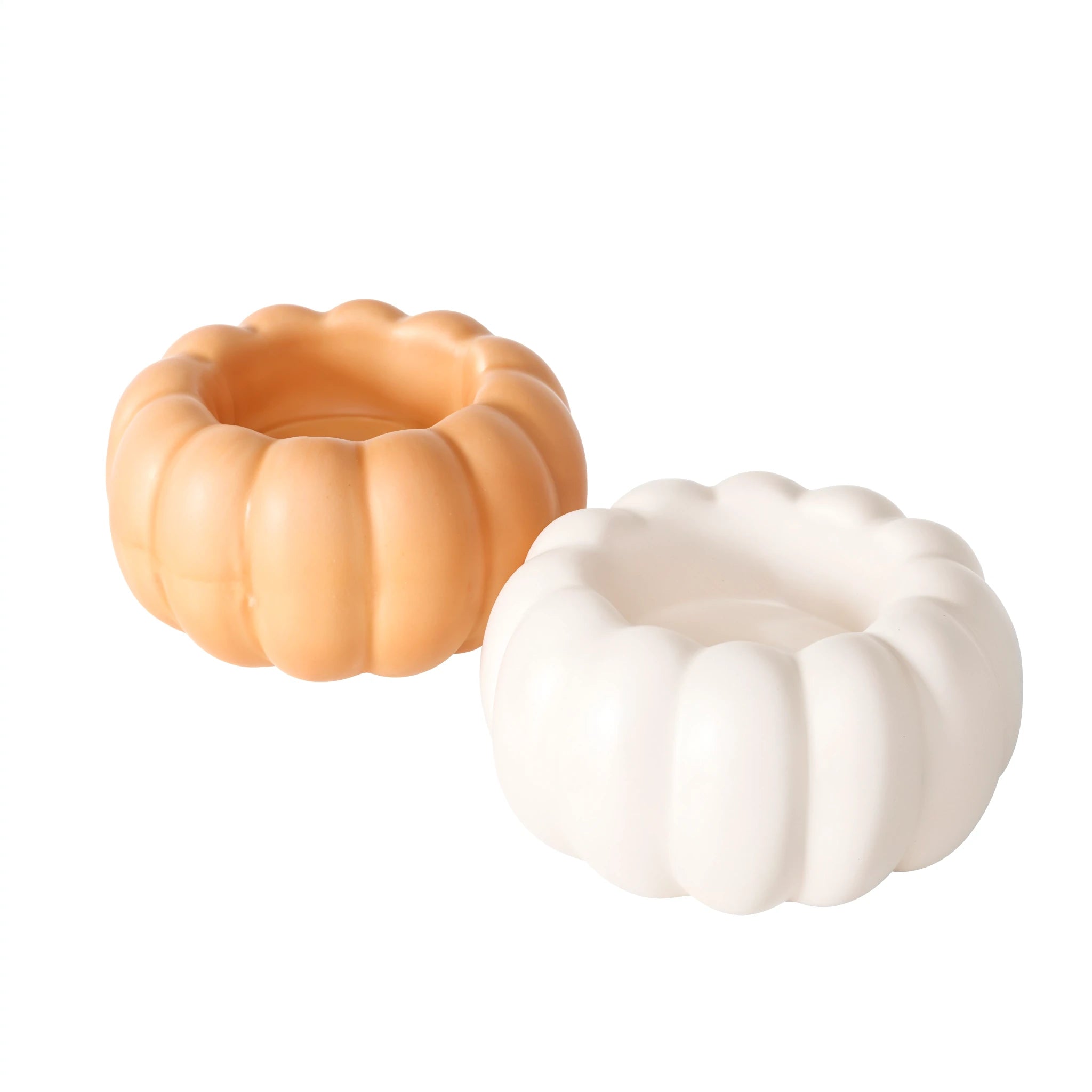🕯️ Bougeoir Pumpky – Forme Courge Artisanale | Carton de 24 unités