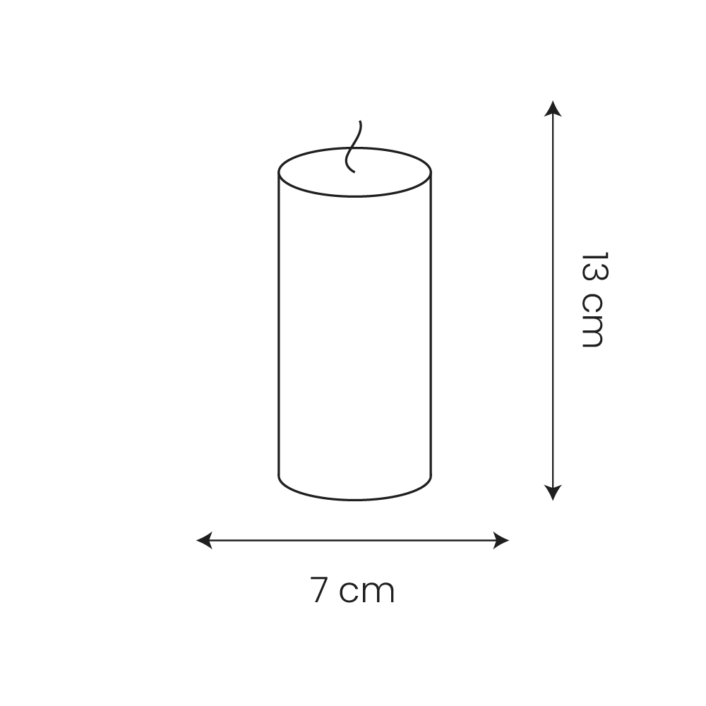 🕯️ Bougie Large Bernada – Motif Floral Naturel | Carton de 12 unités