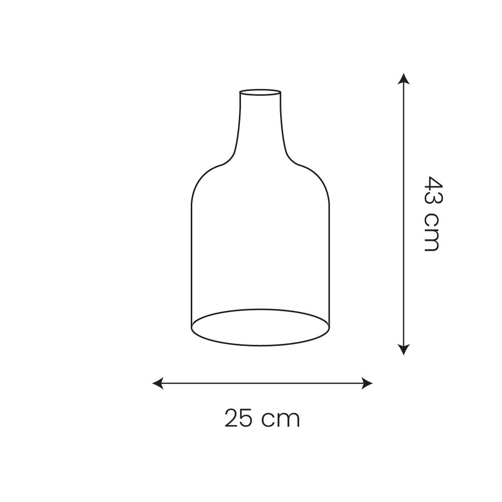 🏺 Vase Coljar – Verre Recyclé Laqué | Carton de 1 unité